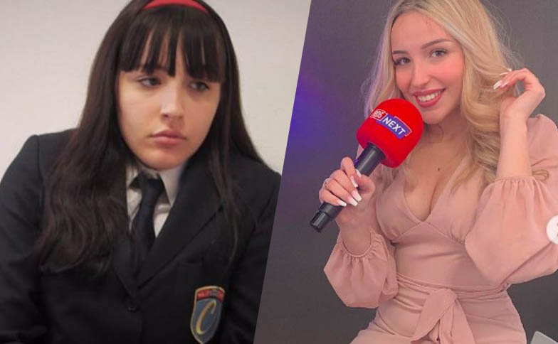 Beatrice Cossu de Il Collegio cambia look e canta il Natale ma