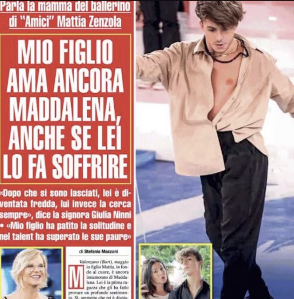 Maddalena Svevi attira le critiche della mamma di Mattia Zenzola