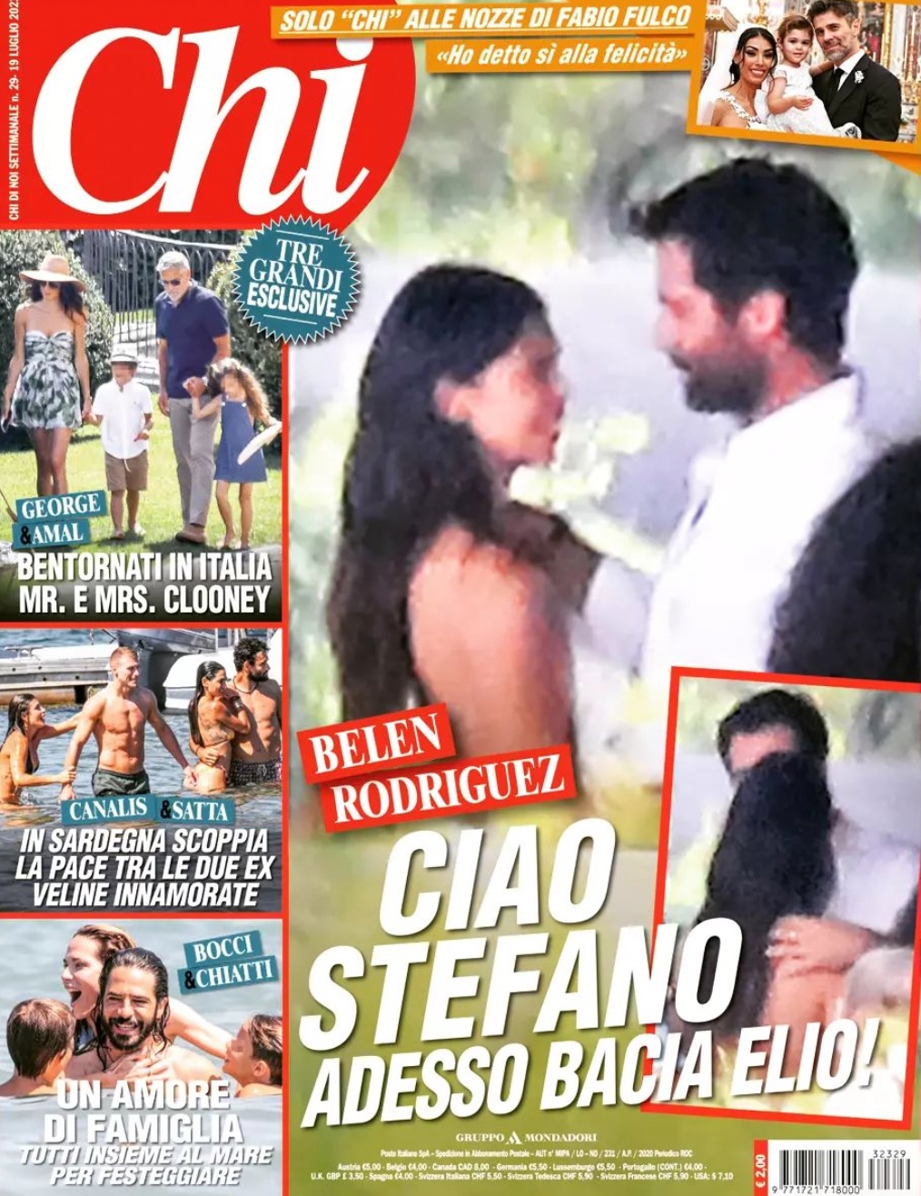 Nuovo fidanzato per Belen: le foto del bacio tra la Rodriguez e Elio