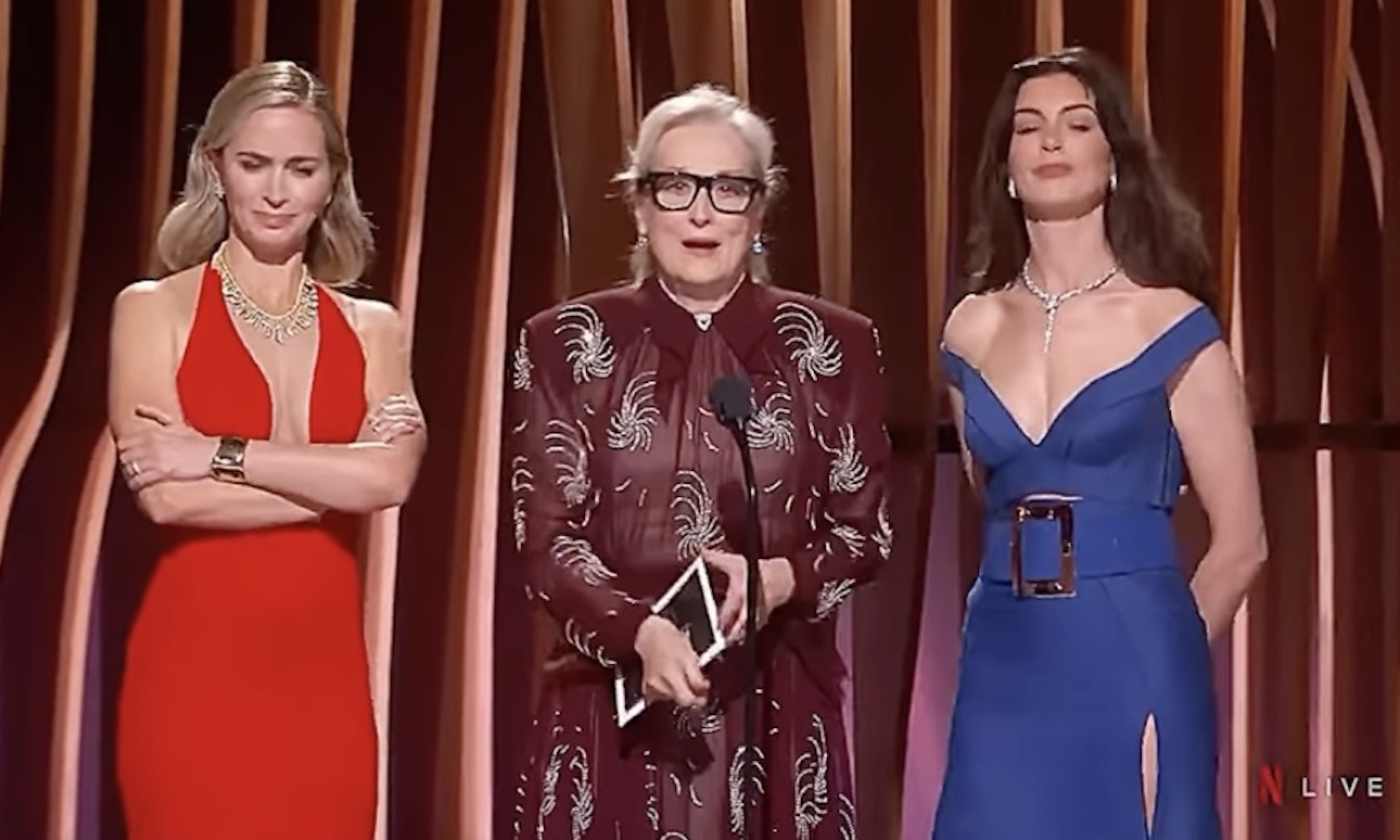 Meryl Streep, Anne Hathaway Ed Emily Blunt Ai SAG Awards