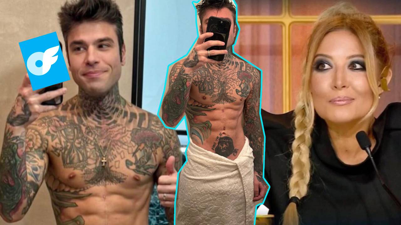 Nuovo progetto di Fedez, che apre un profilo 0nlyFans e punge la Lucarelli