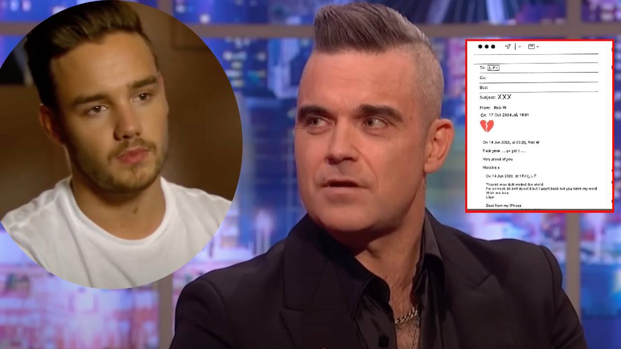 Robbie Williams: le parole sulla morte di Liam e lo scambio di messaggi