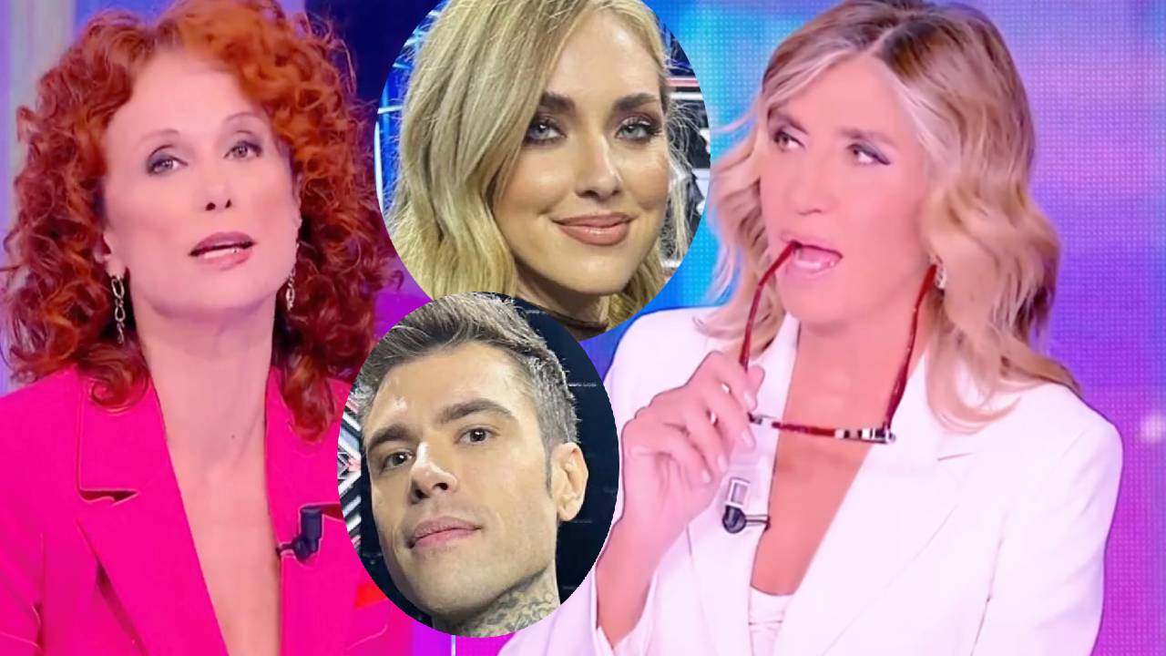 Beatrice Luzzi e Myrta Merlino bacchettano Fedez ed elogiano Chiara