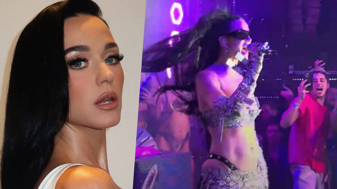 Katy Perry, un fan le strappa una ciocca di extension e la espone