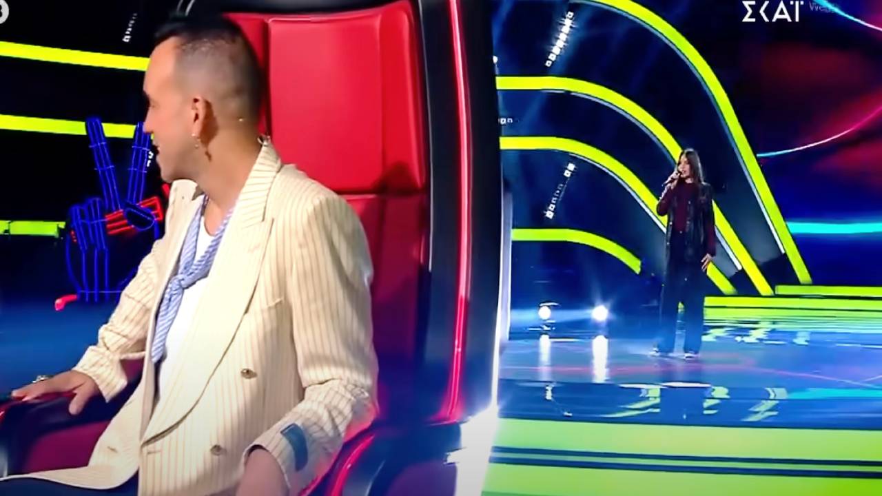 The Voice Grecia: ragazza canta La Noia di Angelina, reazione dei giudici